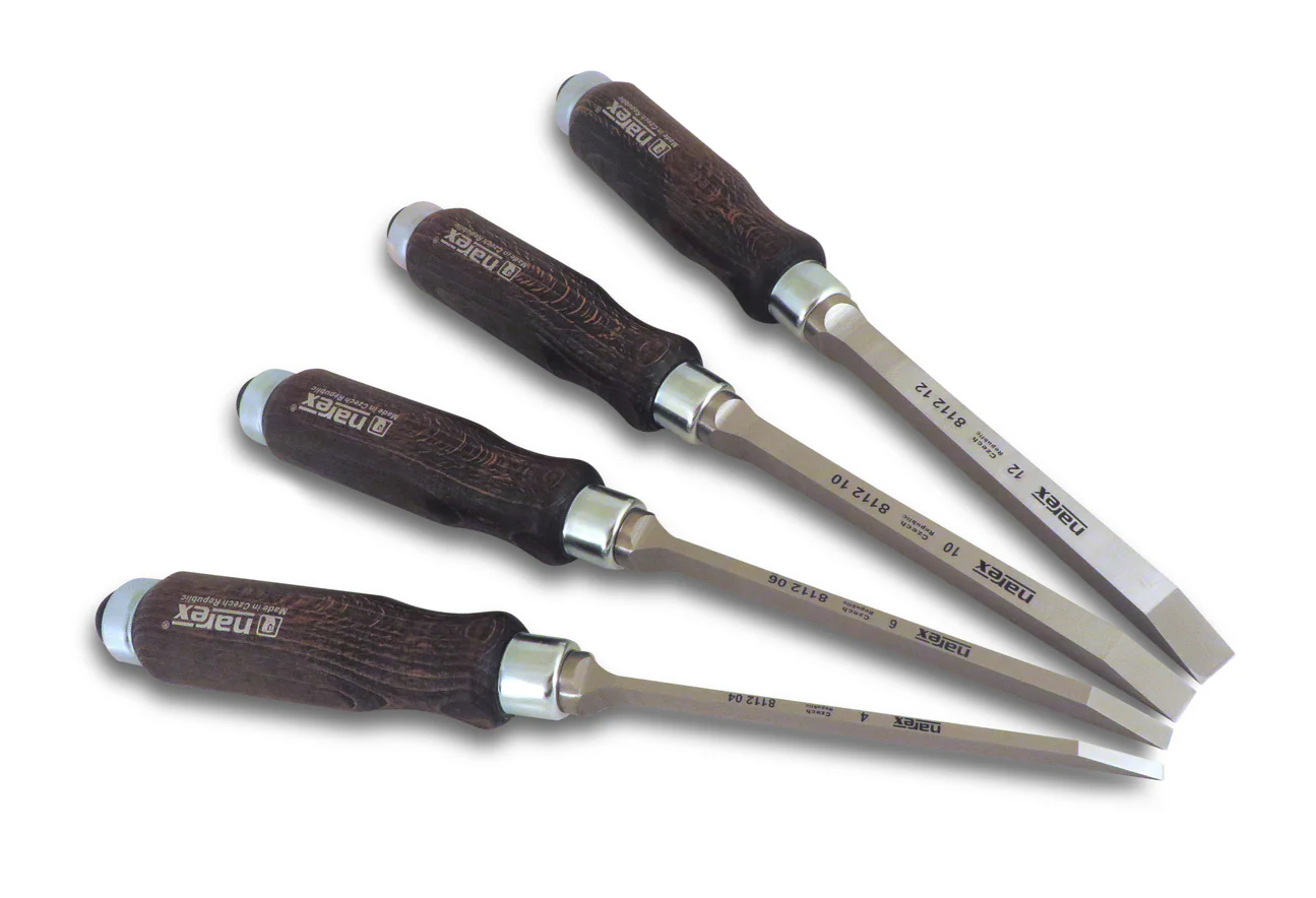 Narex Premium Mortise Chisels - Set of 4