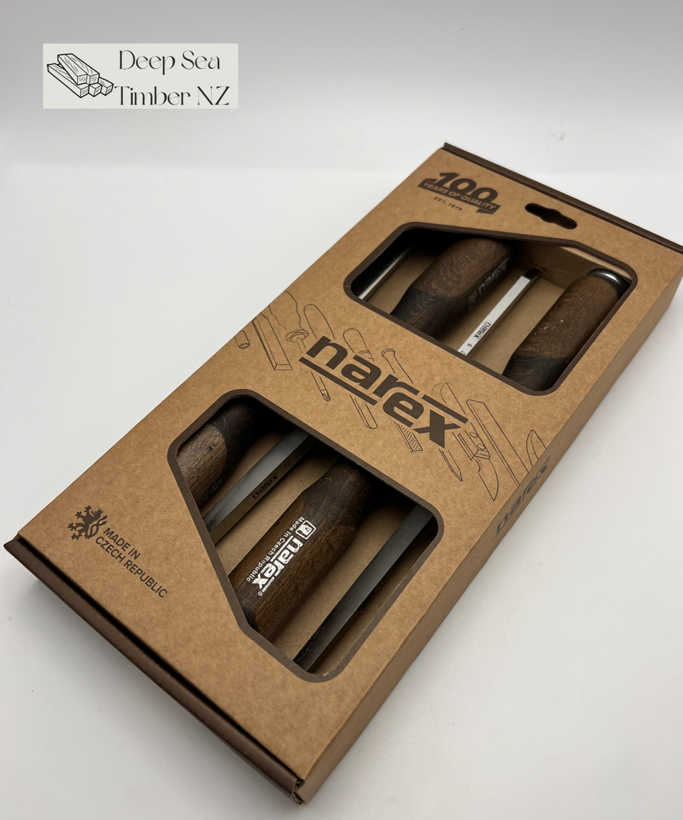 Narex Premium Mortise Chisels - Set of 4