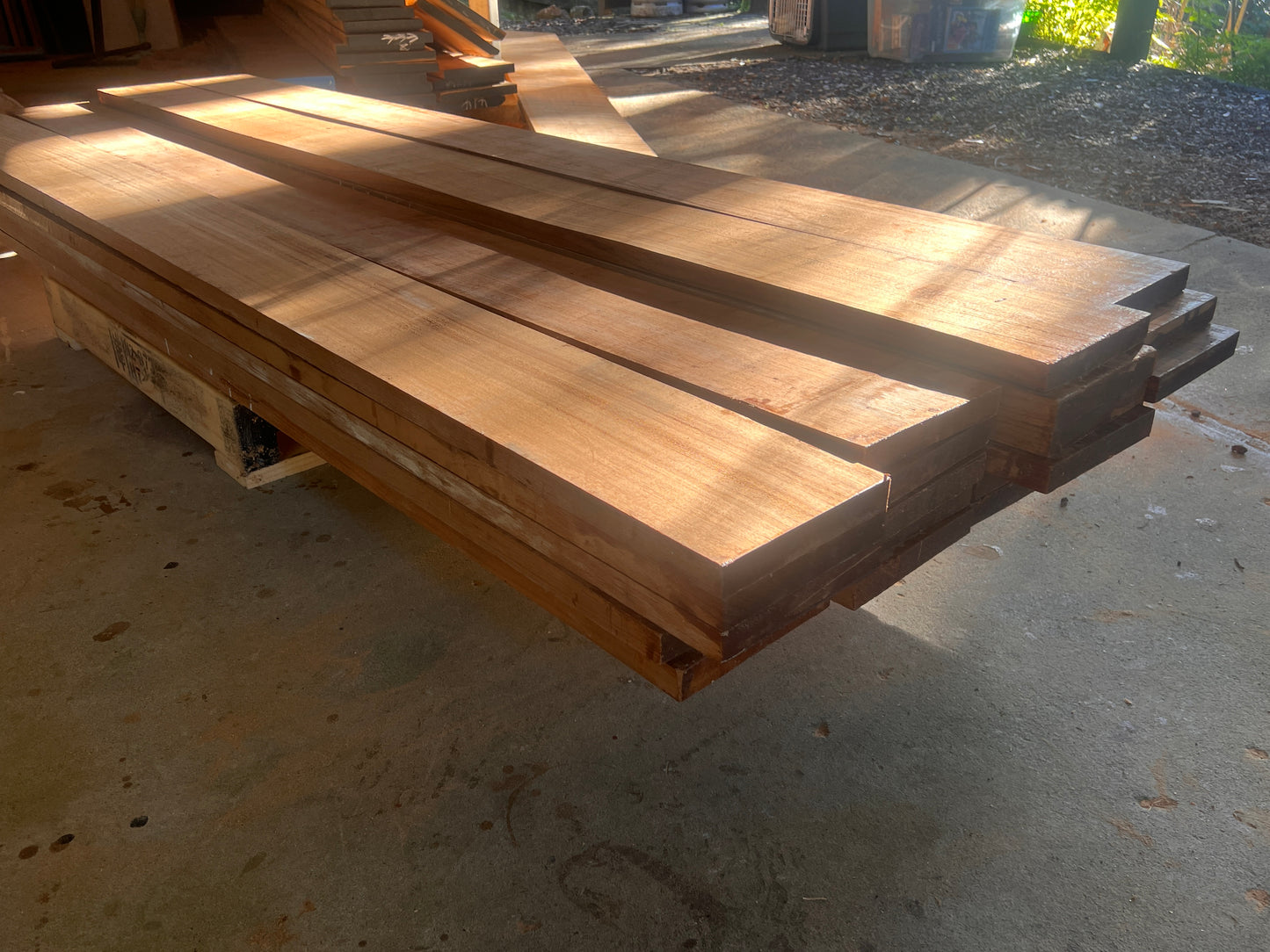 Burmese Teak - FEQ / Grade A - 165mm x 26mm x 2200mm - Skip planed - Price Per M