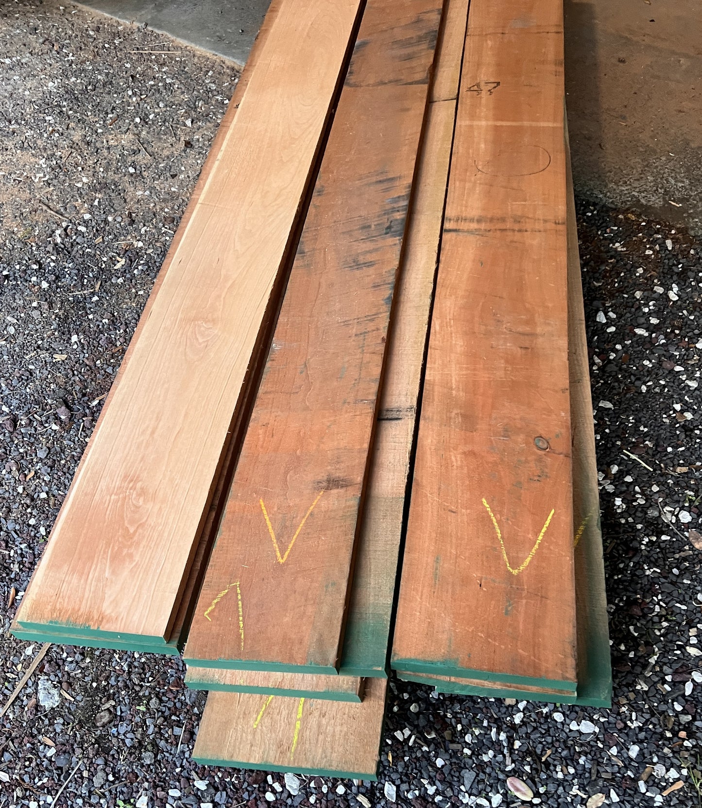 American Cherry - Premium Rough Sawn Boards 0.15m3