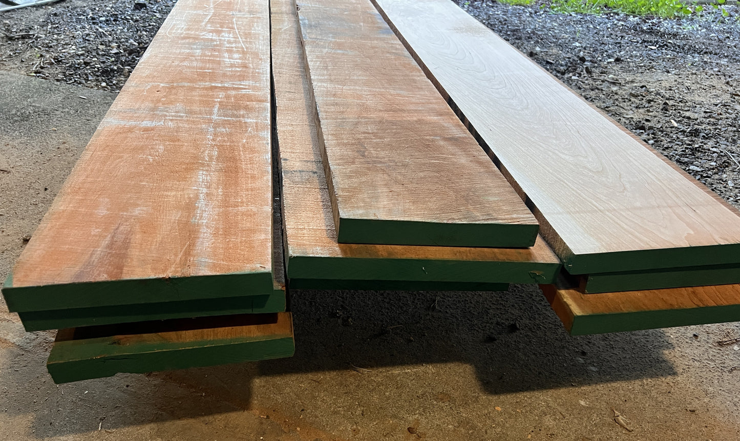 American Cherry - Premium Rough Sawn Boards 0.15m3