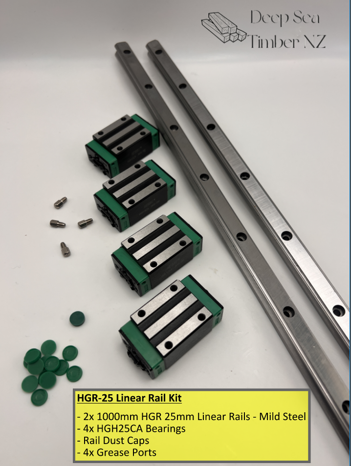 HGR25 Linear Rail Kit - 1.5m – Deep Sea Timber