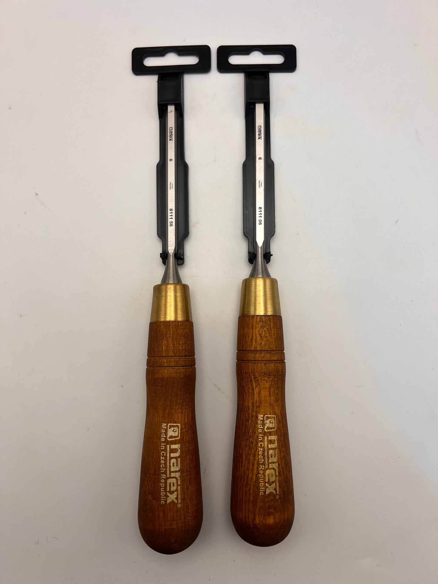 Narex Premium Left & Right Skew Chisel - 6mm - Set of 2