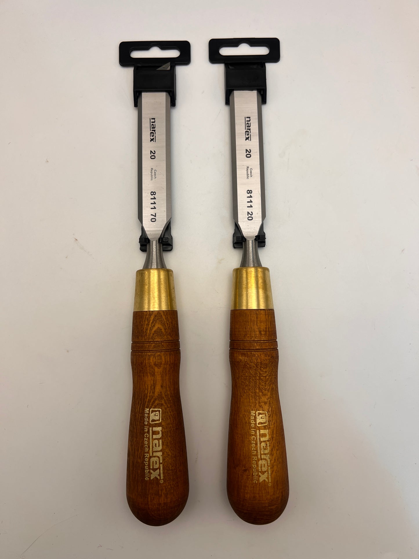 Narex Premium Left & Right Skew Chisel - 20mm - Set of 2