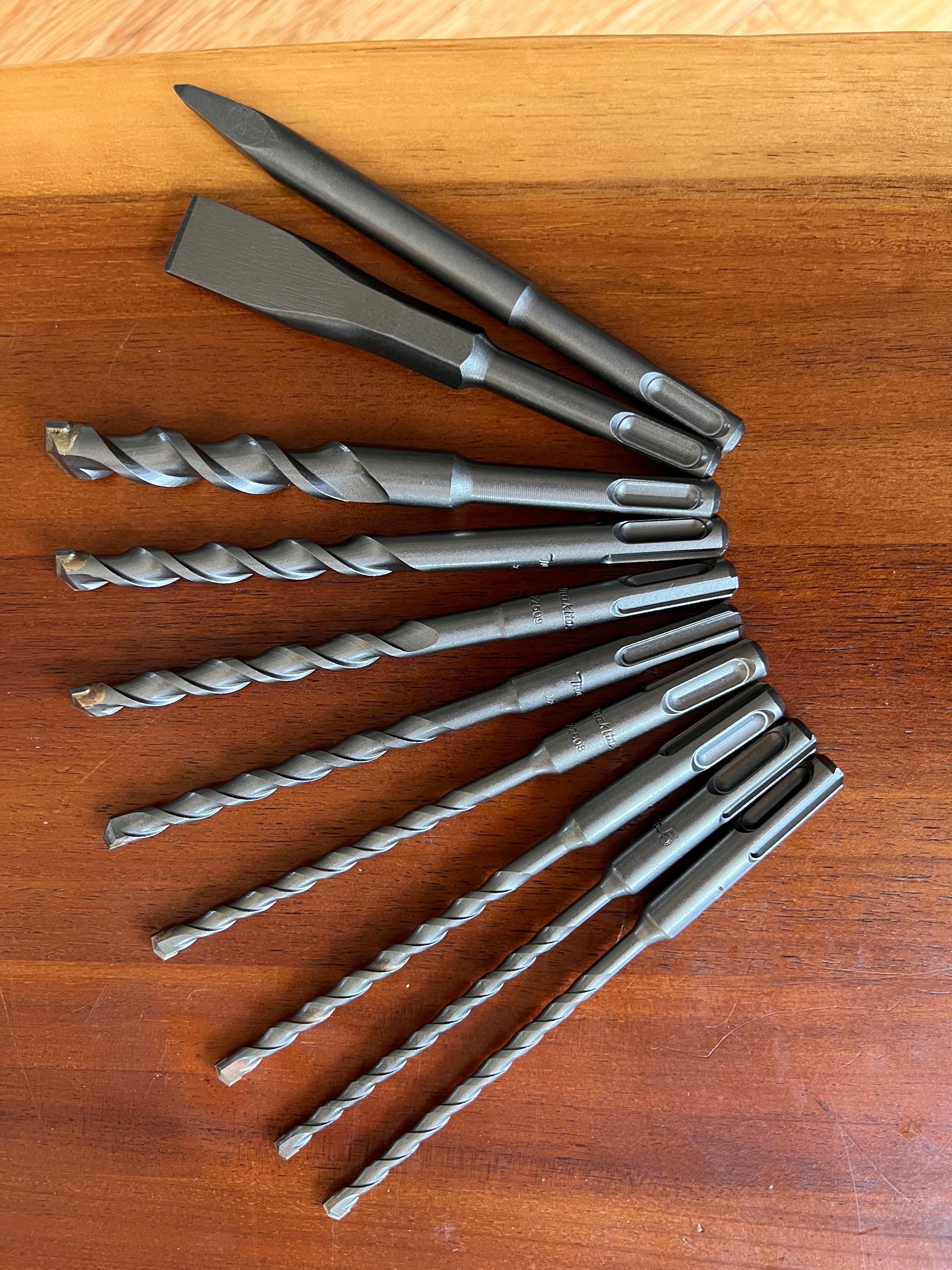 Timber drill online bit set