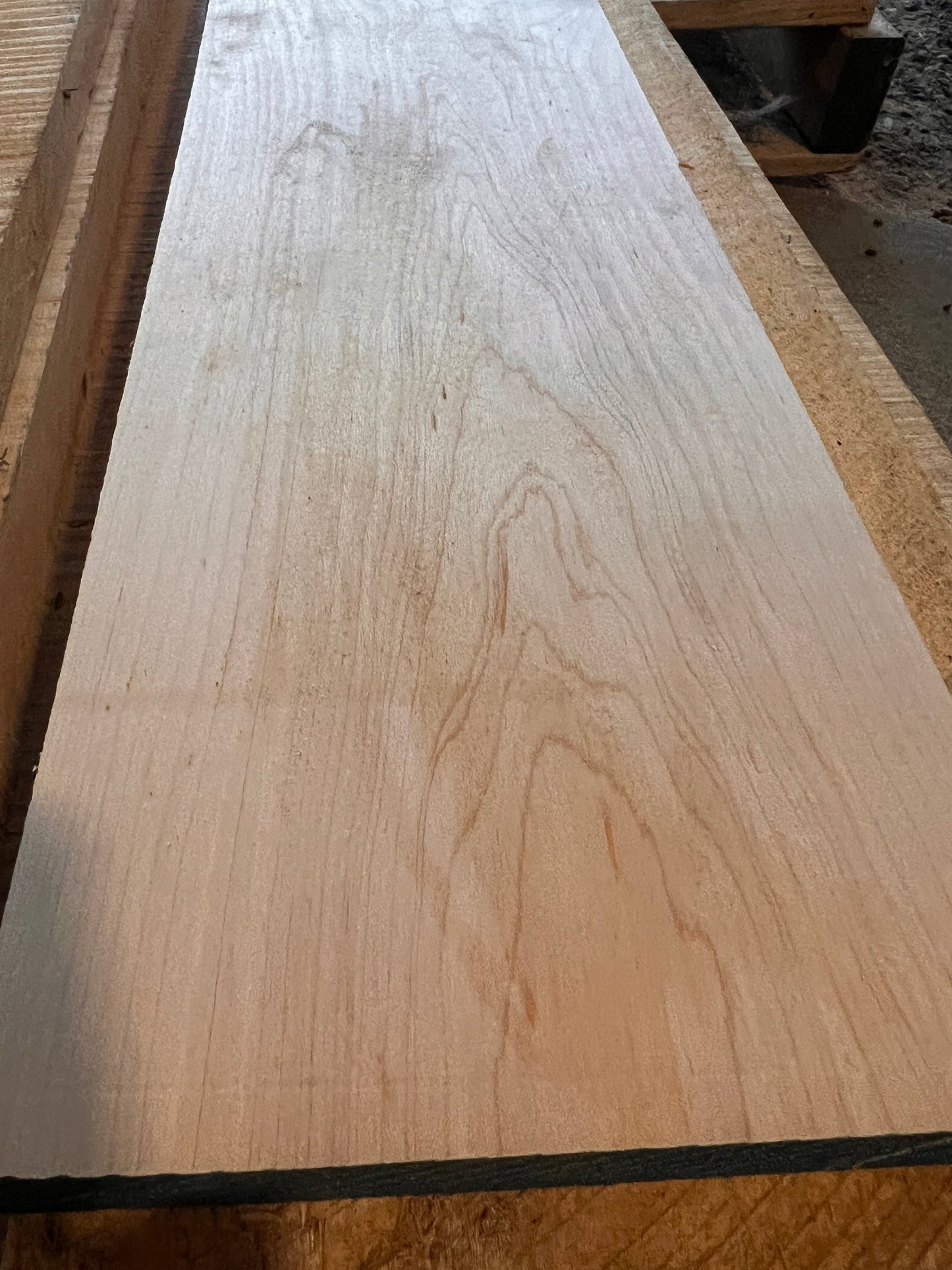 American Hard Maple - Premium Rough Sawn Boards 0.1m3