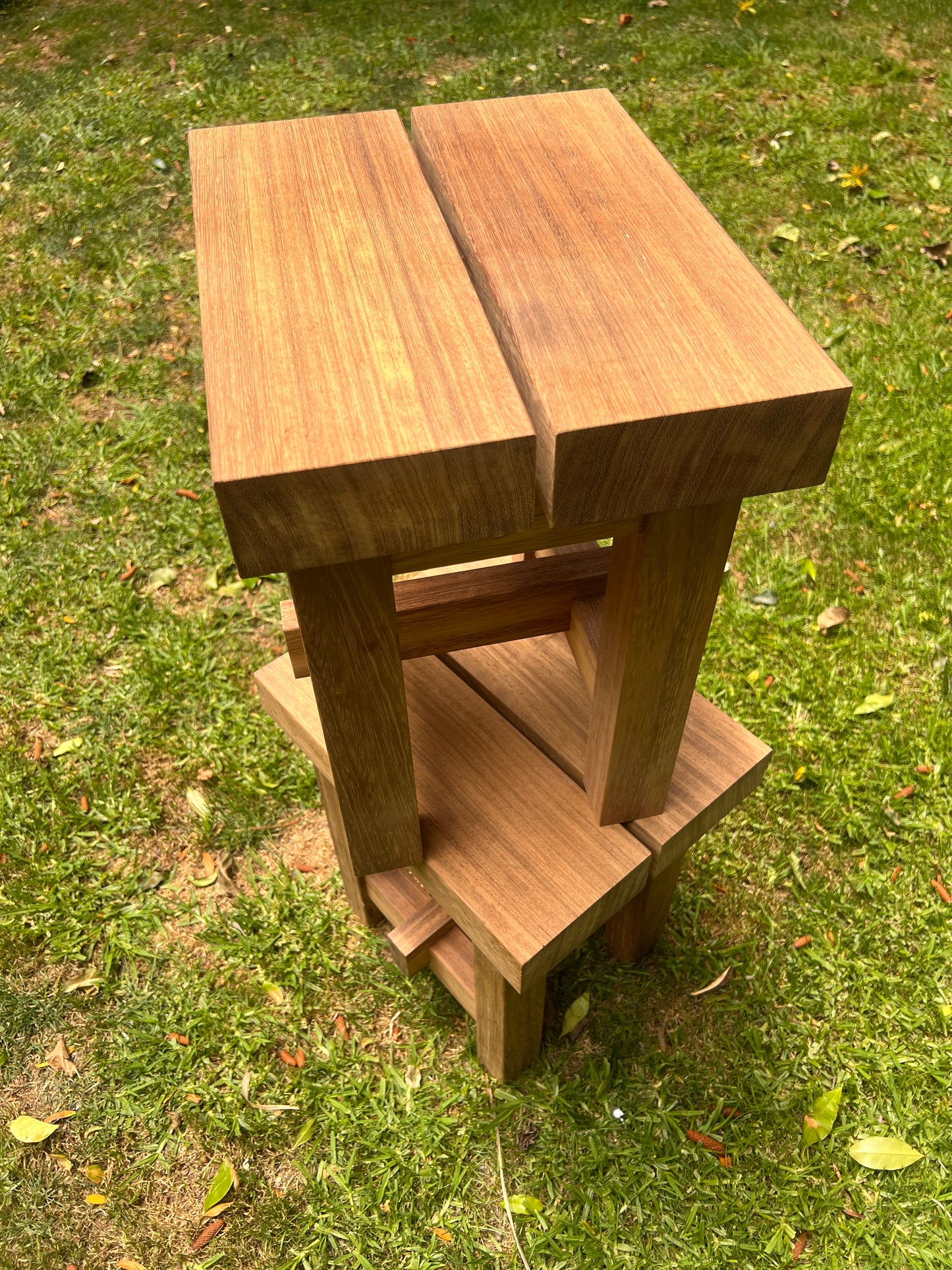 Handcrafted Solid Stool - NZ Made