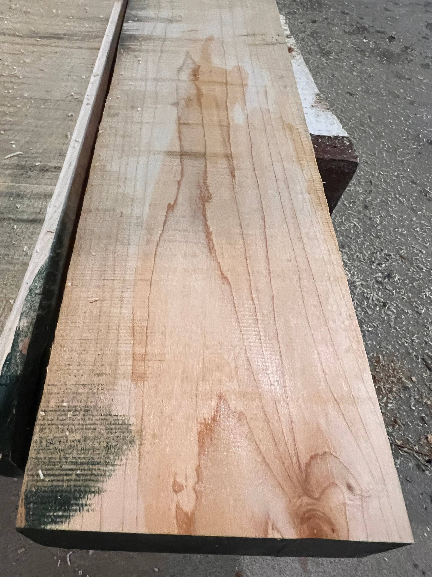 American Hard Maple - Premium Rough Sawn Beams 0.1m3