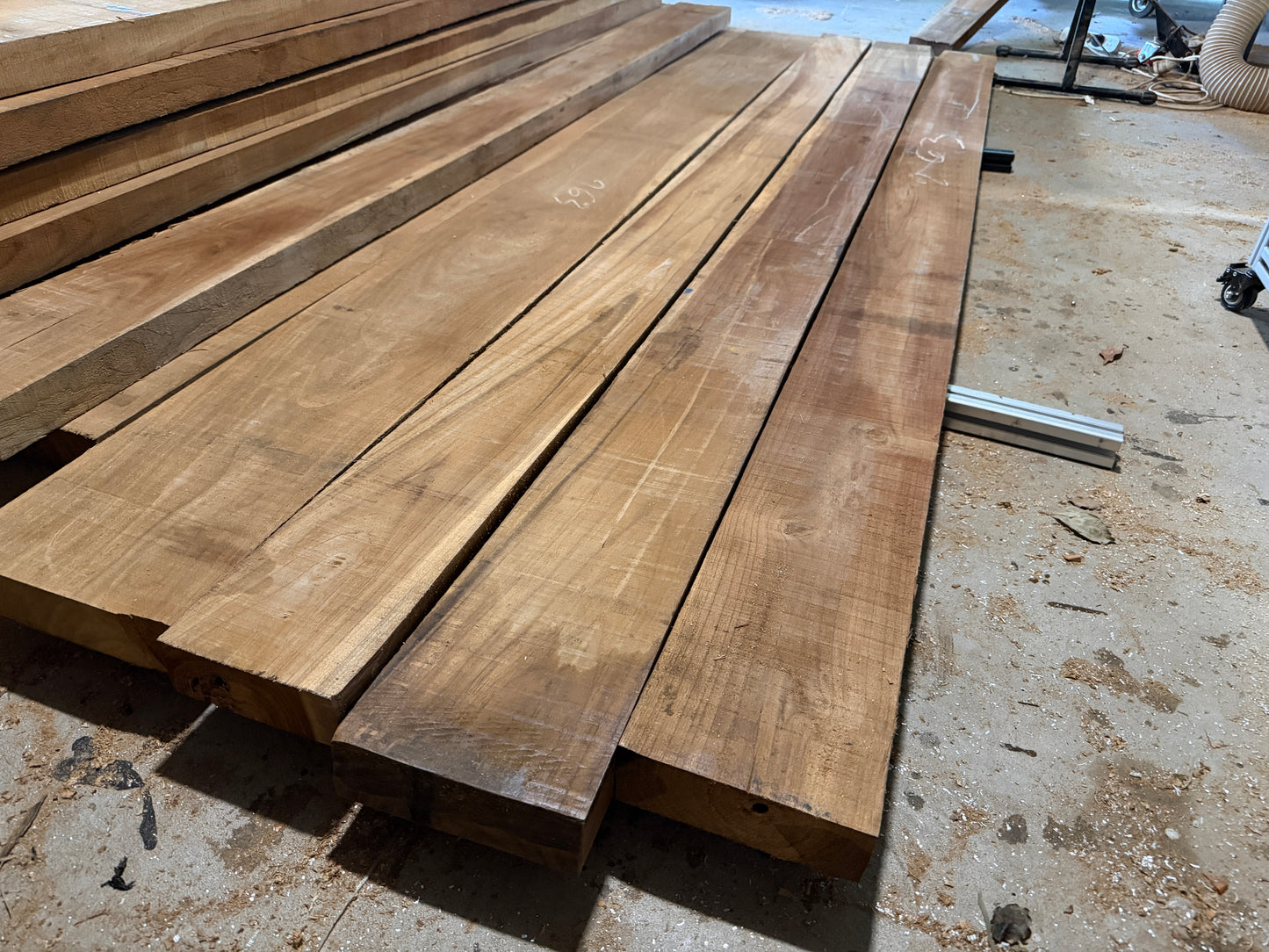 Indonesian Teak - 150x50mm Rough Sawn