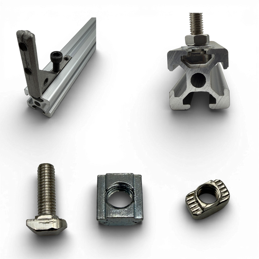 Type 20 - Aluminum Extrusion Hardware