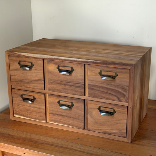 Library / Catalogue Drawer Unit - Handcrafted in NZ