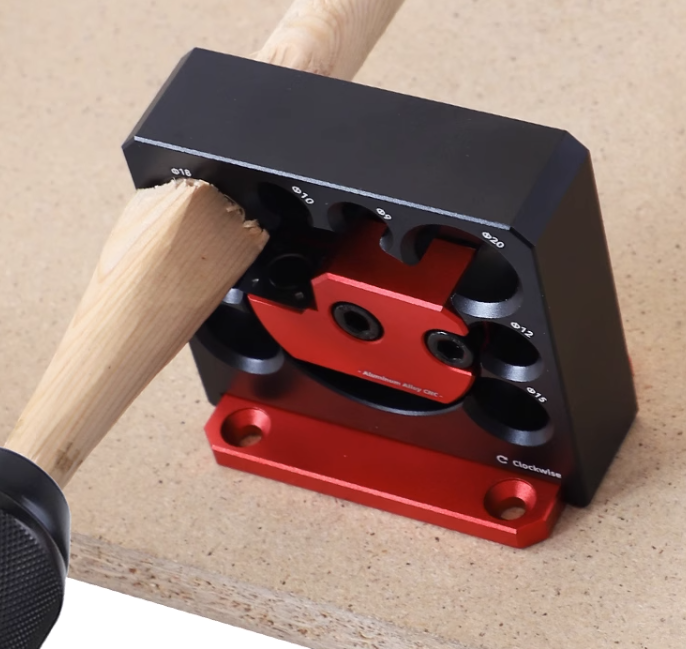 Round Dowel Cutter Jig