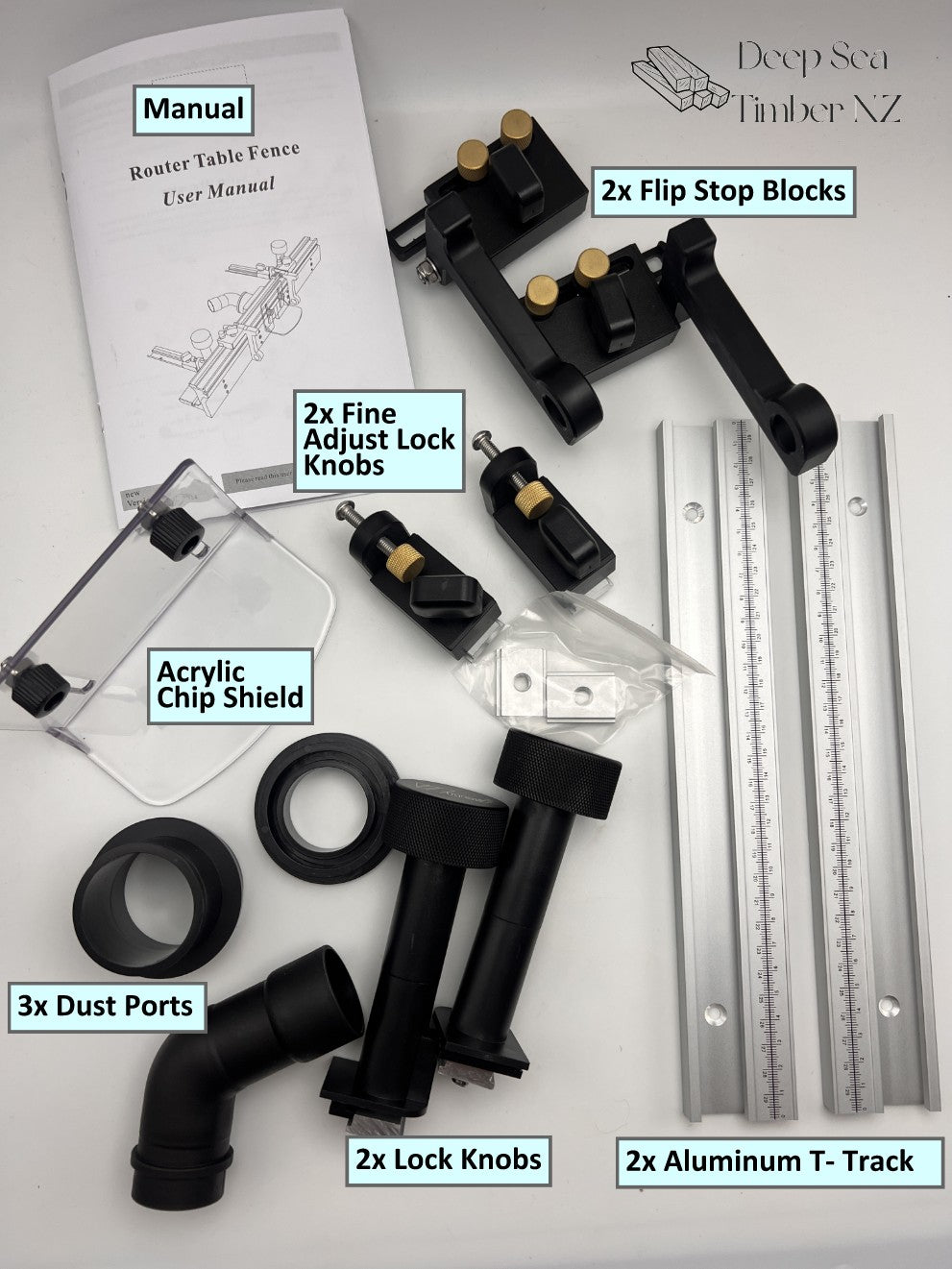 Router Table Fence Kit - 700mm